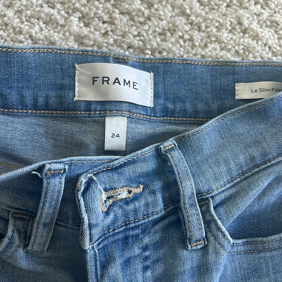 Frame Denim Blue Flare & Wide Leg Jeans - Picture 2 of 5